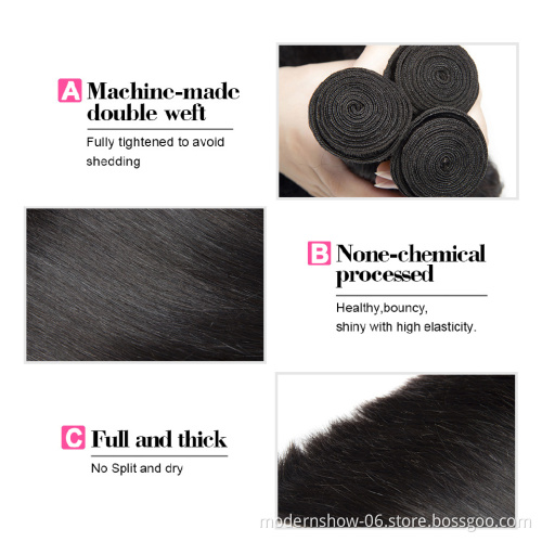 10a grade wholesale bulk mink raw unprocessed weave brazilian cuticle aligned virgin vendors 100 human hair bundles with closure